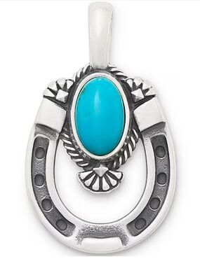 James Avery Turquoise Pendant Gemstone Charm RETAILS FOR $179 LIKE & GET 25% OFF